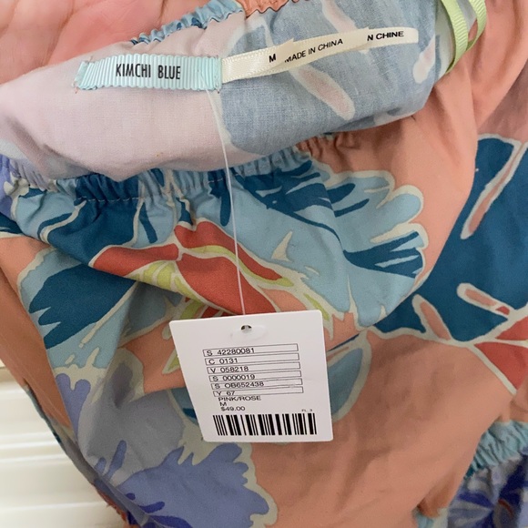 Urban Outfitters Strapless Floral Romper - Picture 3 of 4